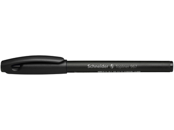 4004675096715 - Schneider fineliner Topliner 967 0,4 mm zwart