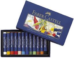 4005401270126 - Faber-Castell oliepastels Creative Studio etui a 12 stuks