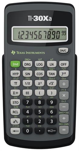 3243480013352 - Rekenmachine Texas Instruments TI-30XA