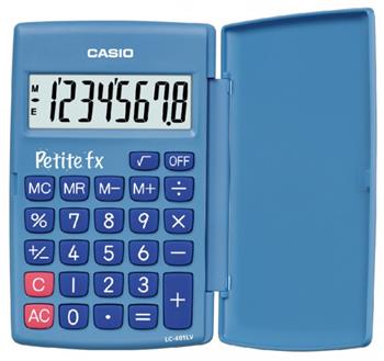 4971850182405 - Rekenmachine Casio basis blauw