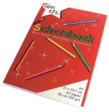 8713261758154 - Crea-kit schetsboek A4