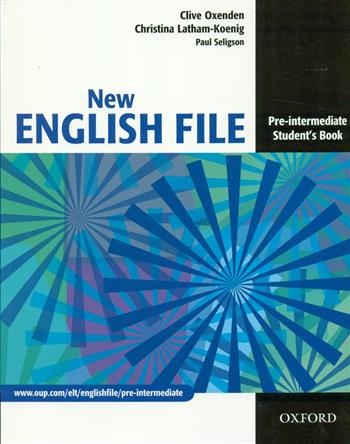 9780194384339 - New english file pre-intermediate student's book