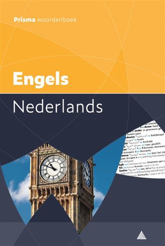 9789000358571 - Prisma pocketwoordenboek Engels-Nederlands