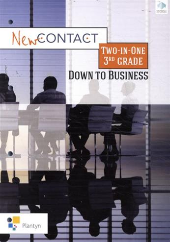 9789030144137 - New contact two-in-one 3de graad Down to Business (+onl ict)