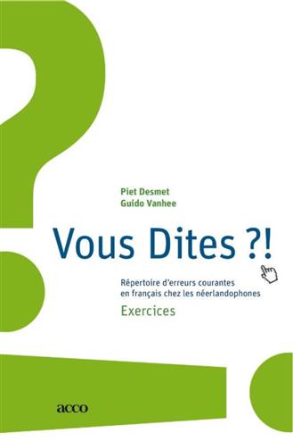9789033485169 - Vous dites?! exercices