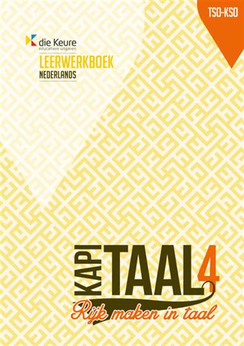 9789048603565 - Kapitaal 4 leerwerkboek nederlands tso/kso