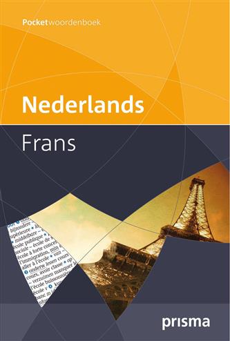 9789049100759 - Prisma pocketwoordenboek Nederlands-Frans